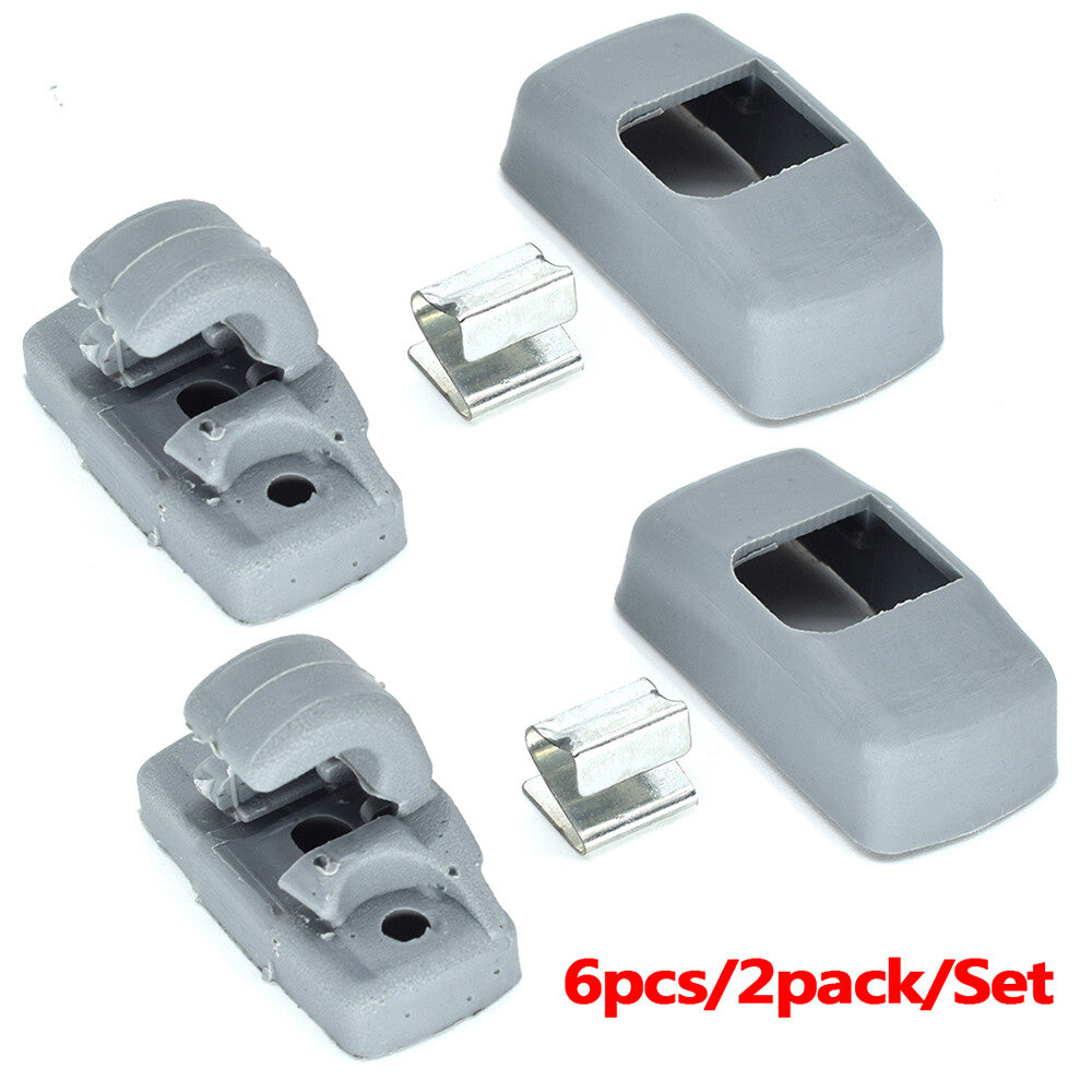 2X Sun Visor Clip for VW Transporter T4/T5 Amrok Beetle for Bora Caddy Polo GolfLupo