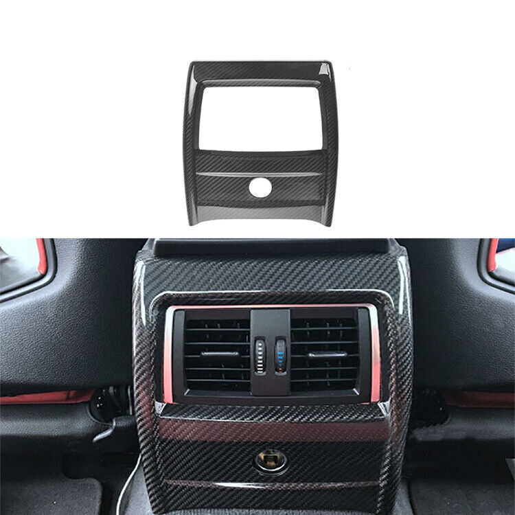 Dry carbon fiber rear vent cover suitable for BMW 3 Series F30 F32 M3 M4