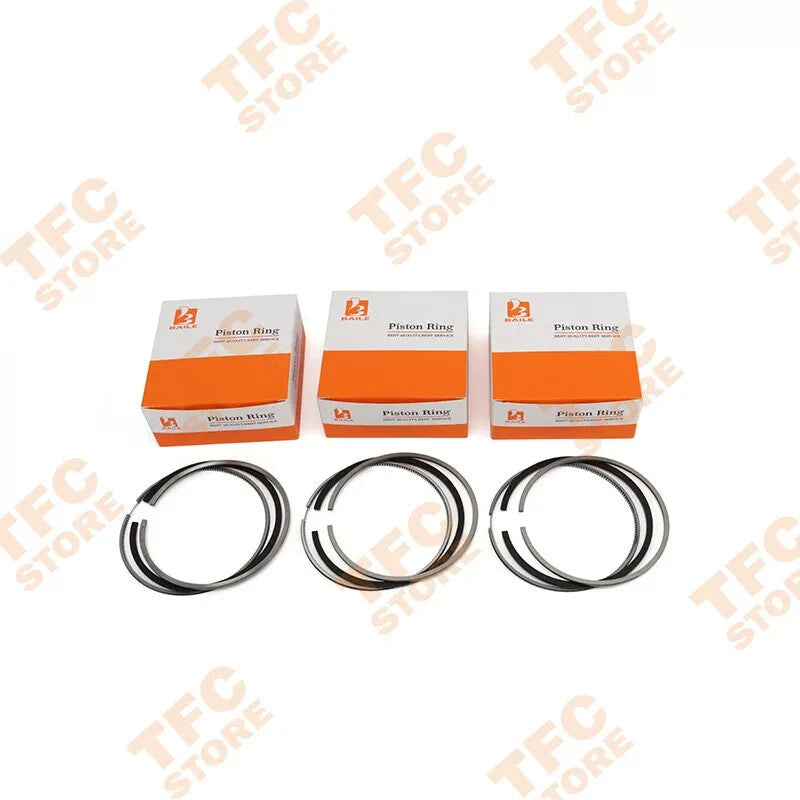 3-cylinder Piston Ring STD For Kubota V1702 D1302 15201-21050 15202-21052 82mm