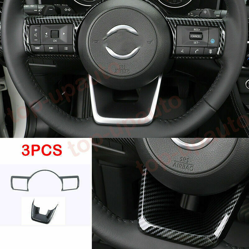 for Nissan Rogue 2021-2022 ABS Carbon Interior Full set Accessories Kit Trim 18P