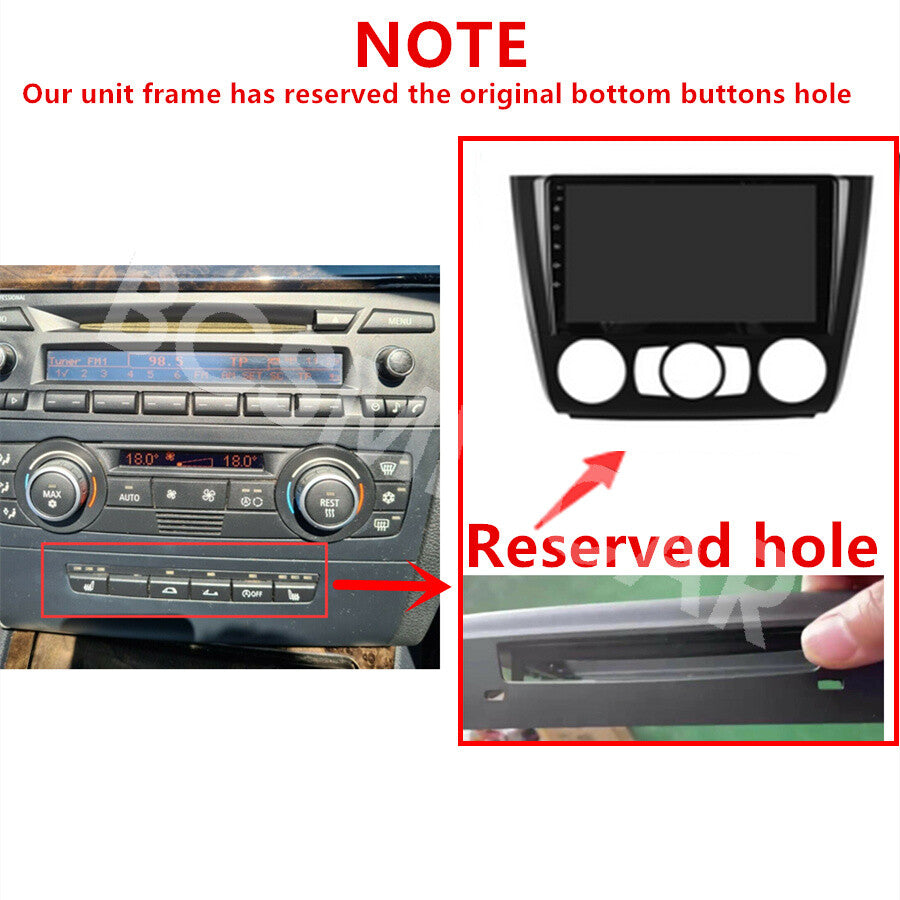 9in Android 13 Car Stereo GPS For CarPlay Fit for BMW 1 Series E88 E82 2004-2011