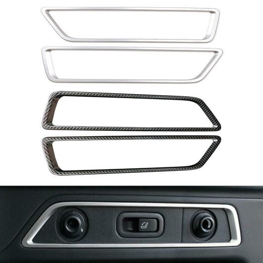 2X Car Rear Trunk Switch Button Cover Trim Fit for Subaru Forester SK 2019 2020
