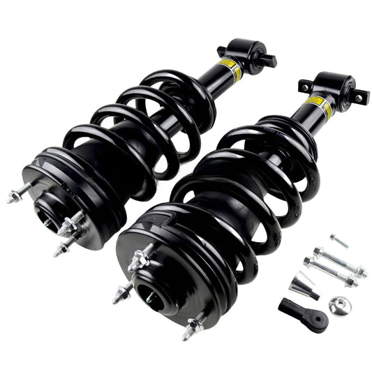 2-piece front spring strut shock absorbers for 2007-2015 for Audi R8 4.2 5.2 FSI V8 V10 magnetic