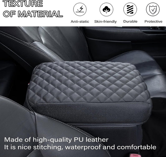 Center console armrest protective cover (PU protective film) suitable for Toyota 4Runner 2010-2020 2021 2022