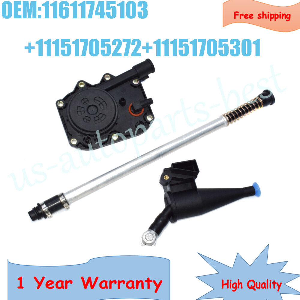 NEW Cover Oil Separator PVC Vent Hose Kit for BMW 540i 740i 740iL