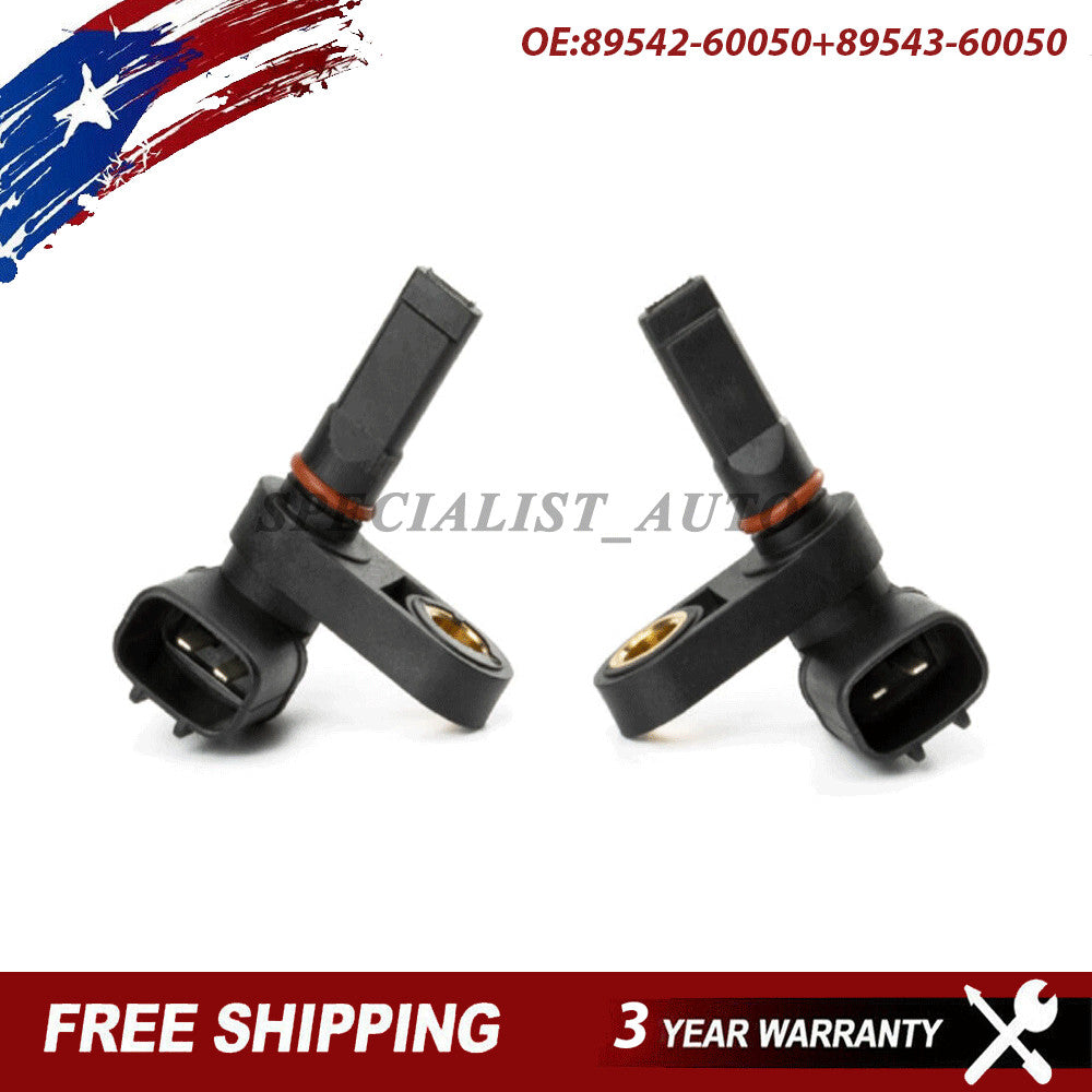 ABS Wheel Speed Sensor 2PCS for Toyota 4Runner Tacoma 89542-60050 89543-60050