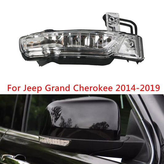 Right Side Mirror Light Turn Signal Indicator for Jeep Grand Cherokee 2014-2019