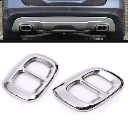 Heckschalld?mpfer Auspuff Verbindungsrohr Abdeckung F¨¹r for Benz GLA X156 2015-2018