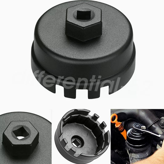 for Toyota for Lexus 64MM 14 Flutes Oil Filter Cap Wrench Cup Socket Remover Tool US