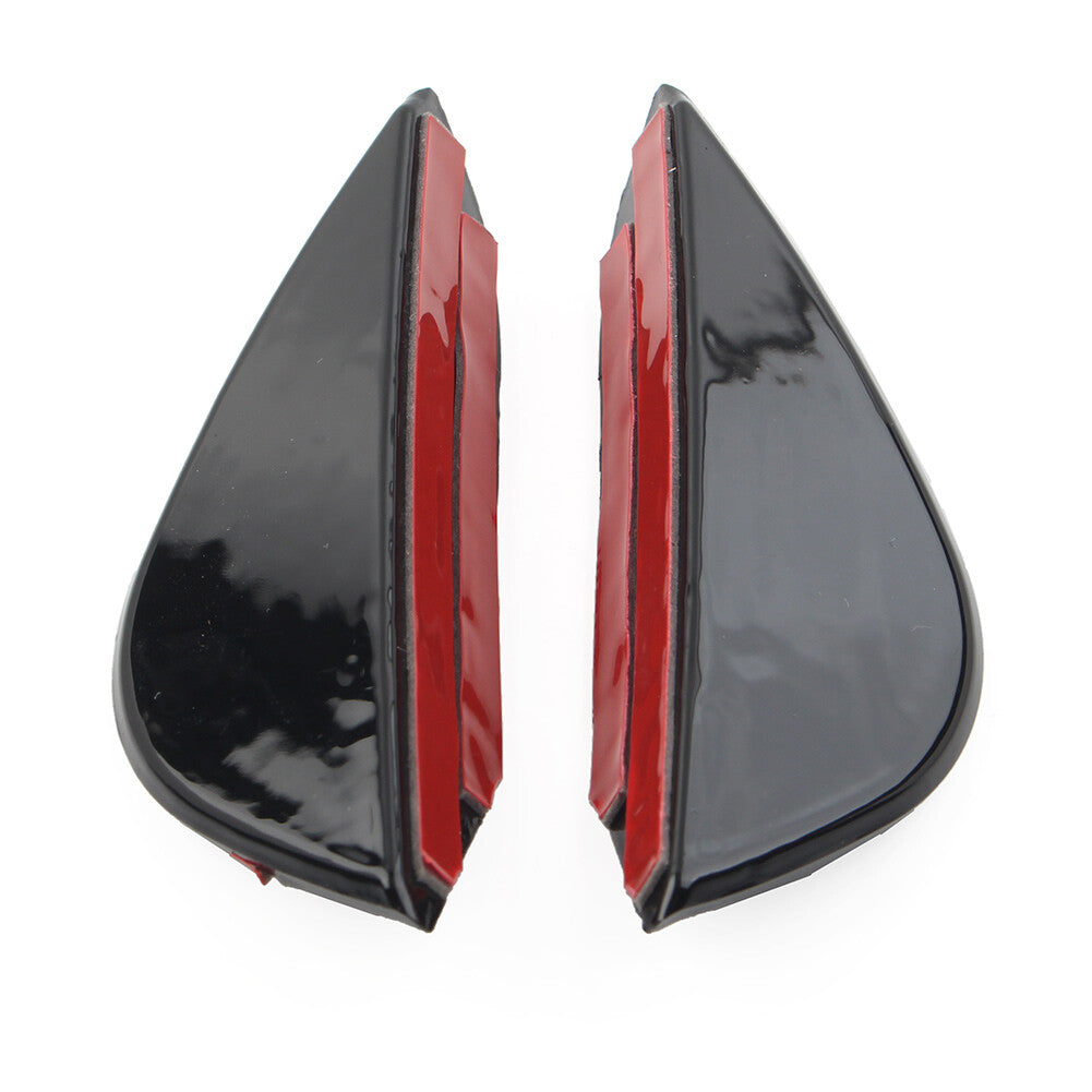Bumper Lip Splitter Spoiler Side Canards Front for VW for Golf 6 MK6 GTI GTD 2008-13