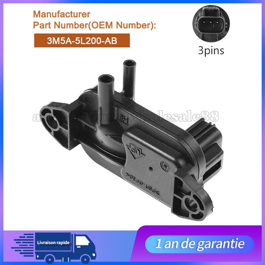 Capteur de pression d'¨¦chappement Pour for Ford Focus for Jaguar for Mazda 3M5A5L200AB Neuf