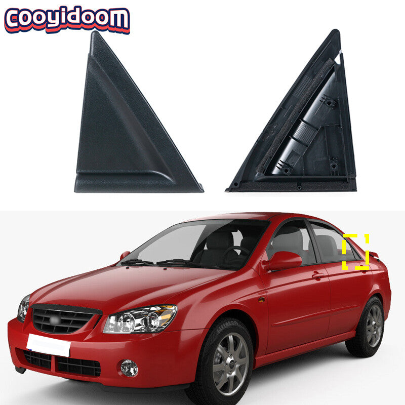 2 pieces for 2004-2009 for Kia Spectra rear left and right door Delta molding