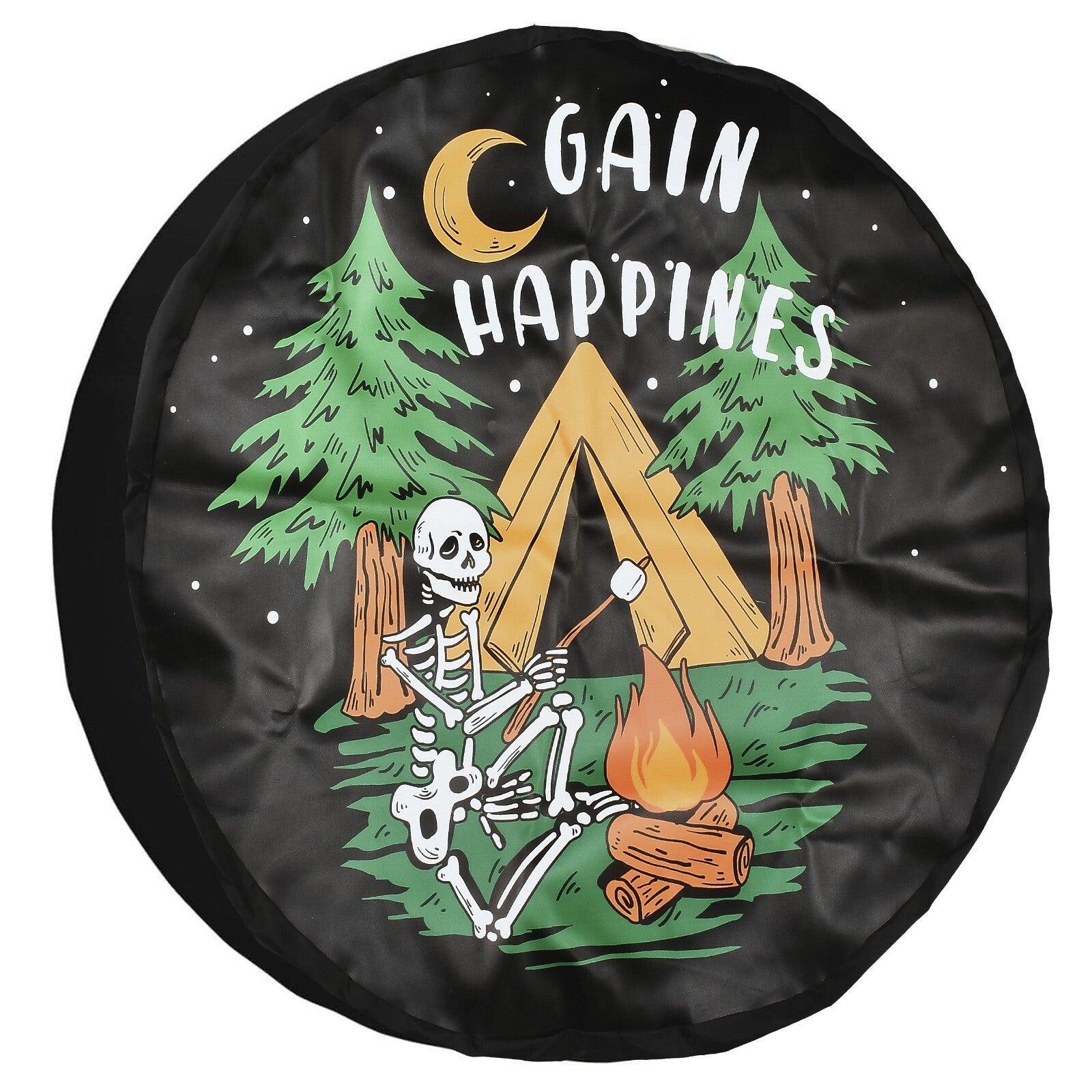 15 Gain Happines Trailer Spare Tire Cover Rear Tyre Cover Waterproof Protector