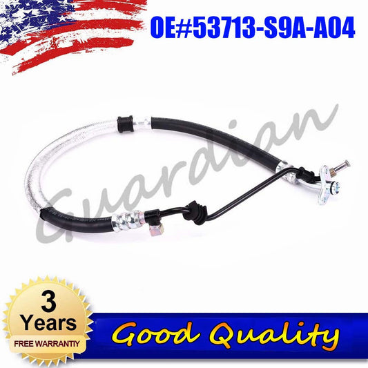 Power steering pressure hose 53713-S9A-A04, suitable for Honda CR-V 2.4L. (02-06 03 04-)
