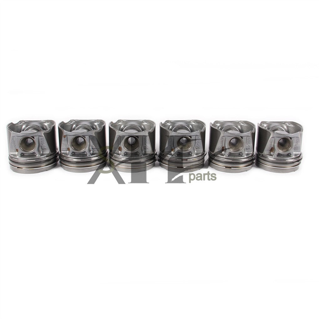 2.5TDI 6-Piece Piston and Ring Kit for BAU AKE AYM BFC BAU BCZ