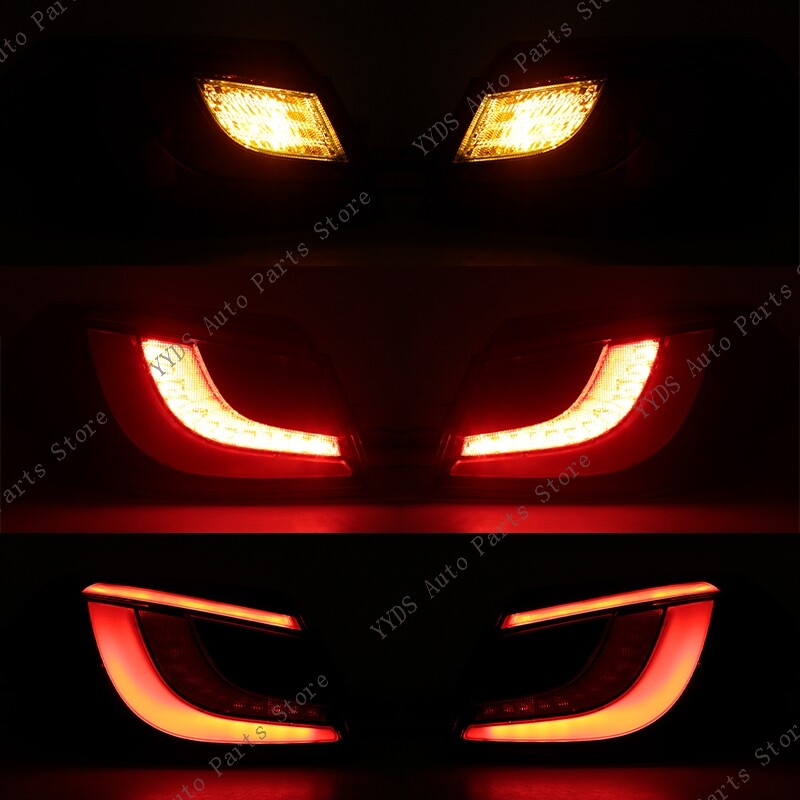 Pair LED Rear Tail Light for Infiniti Q70 Q70L 2015-2019 Turn Signal Light