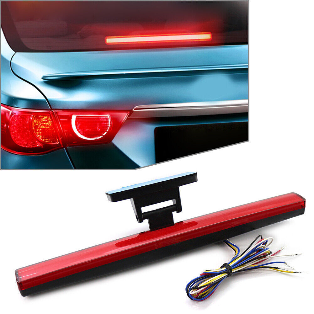 12V High Mounted 3rd Third Brake Light Lamp Universal Fit for Car SUV Truck Red