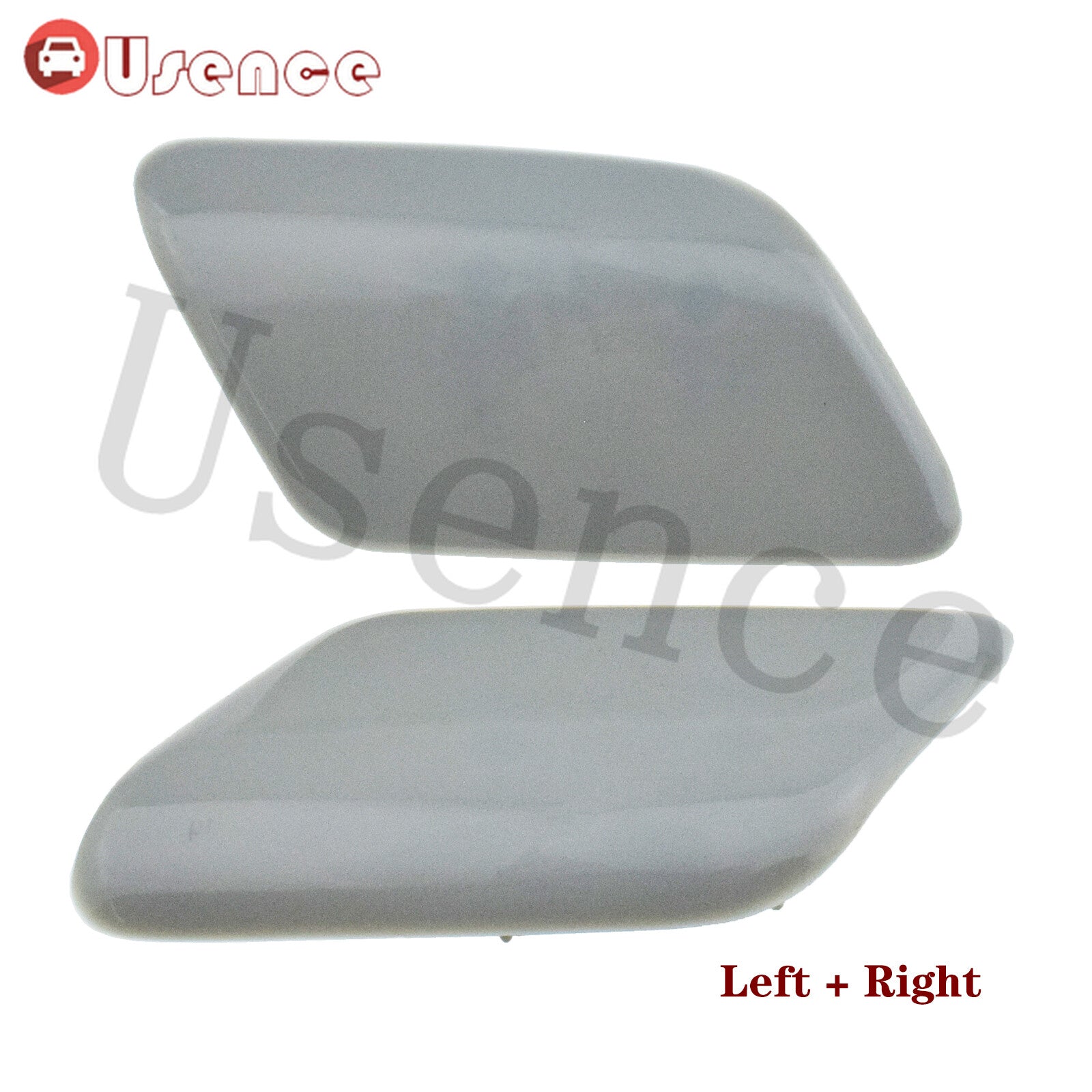 2Pcs Front Left Right Bumper Headlight Washer Nozzle Cover for Honda Accord VII