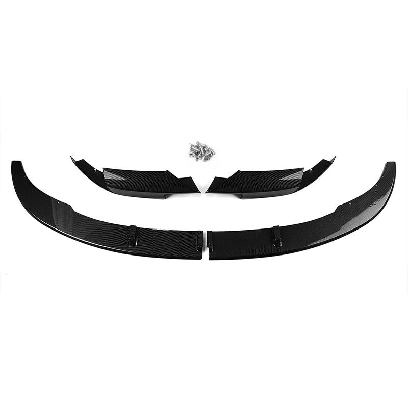Carbon Fiber Front Bumper Lip Spoiler Splitter for BMW F10 M5 2012-2016 MP Style