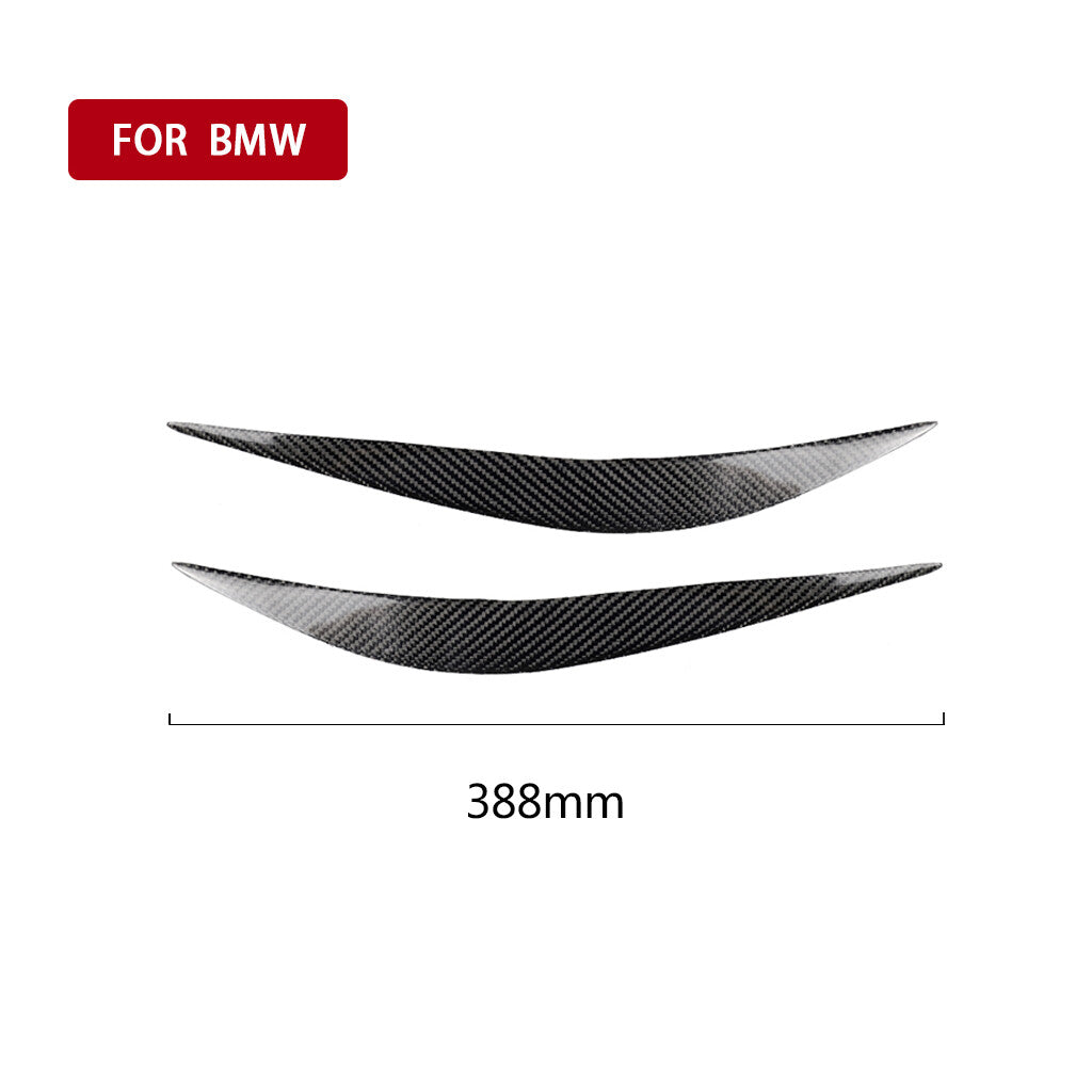 Carbon Fiber Front Headlight Eyebrow Cover for BMW M3 M4 F32 F33 F82 F83 2014-19