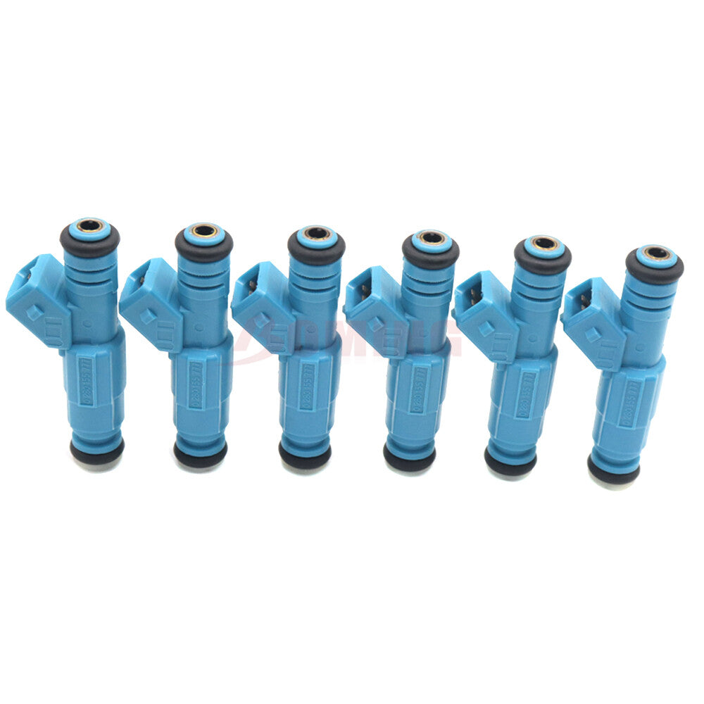6PCS FUEL INJECTOR for HOLDEN STATESMAN COMMODORE VG ute 3.8L V65.0L 0280155777