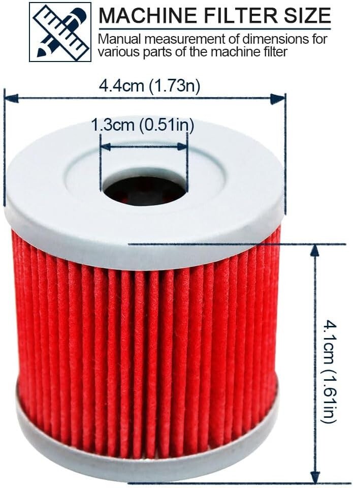 Motorcycle Oil Filter for Suzuki Z400 LTZ400 LT-Z400 LTZ 400 LTR 450 LTR-450