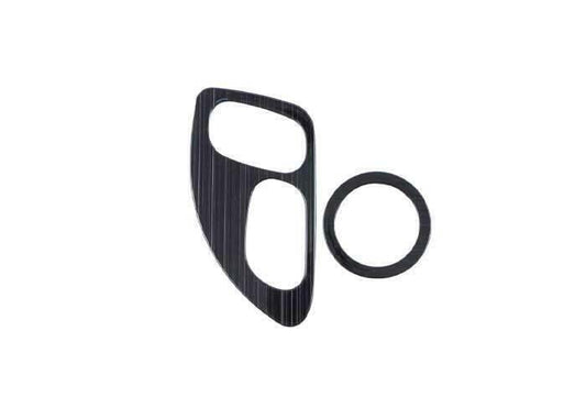 Black Titanium for Seat Adjust Handle Button Panel for Cadillac CT4 CT4-V 2020-2023