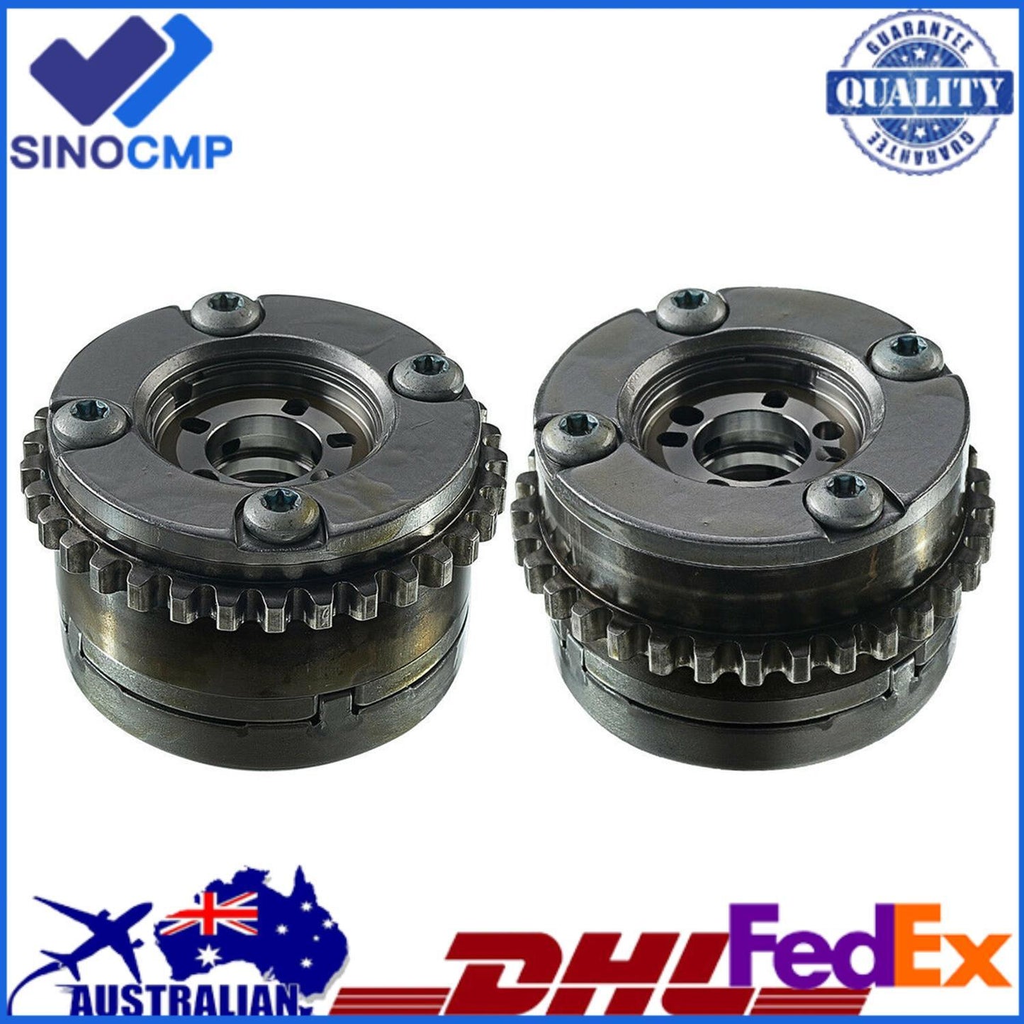 Intake L+R Camshaft Adjuster Actuator A2760503600 A2760503700 for Mercedes-Benz