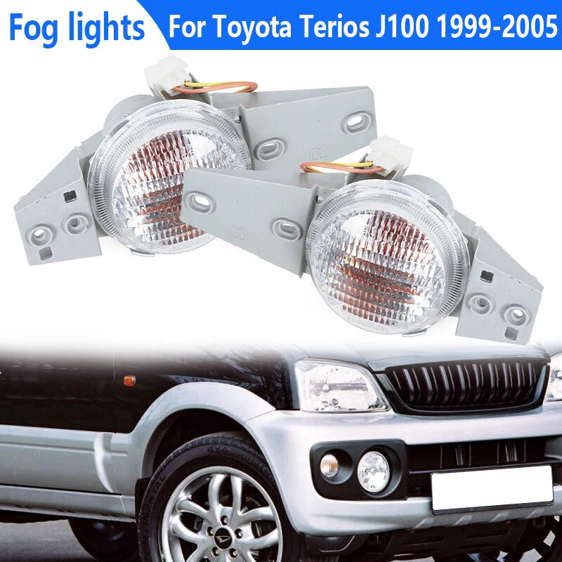 Pair Corner Light for Toyota Terios J100 1999-2005 Front Side Turn Signal Lights