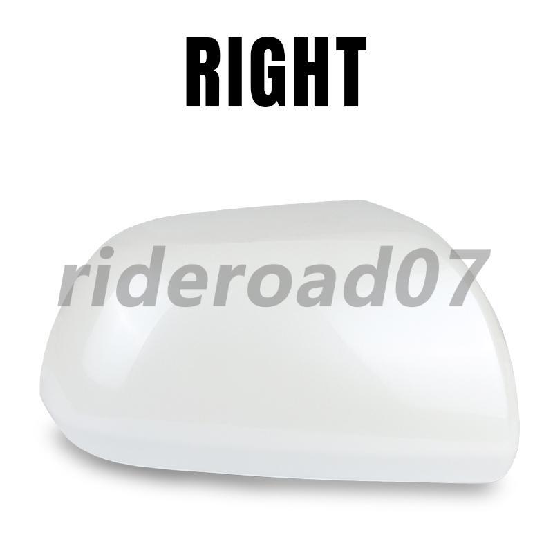 Right Side Rearview Mirror Cover Cap White for Toyota Highlander 2009-2014