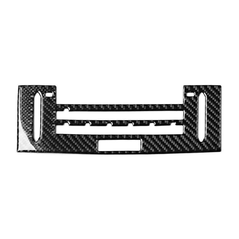 Carbon Fiber Central Console CD Panel Cover Trim for LEXUS IS250 IS350 2014-2018