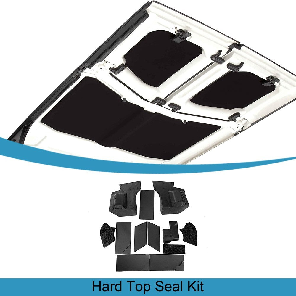 12PCS Hard Top Seal Kit Roof Rain Leak Repair Kit for Jeep for Wrangler JL 2018-2023