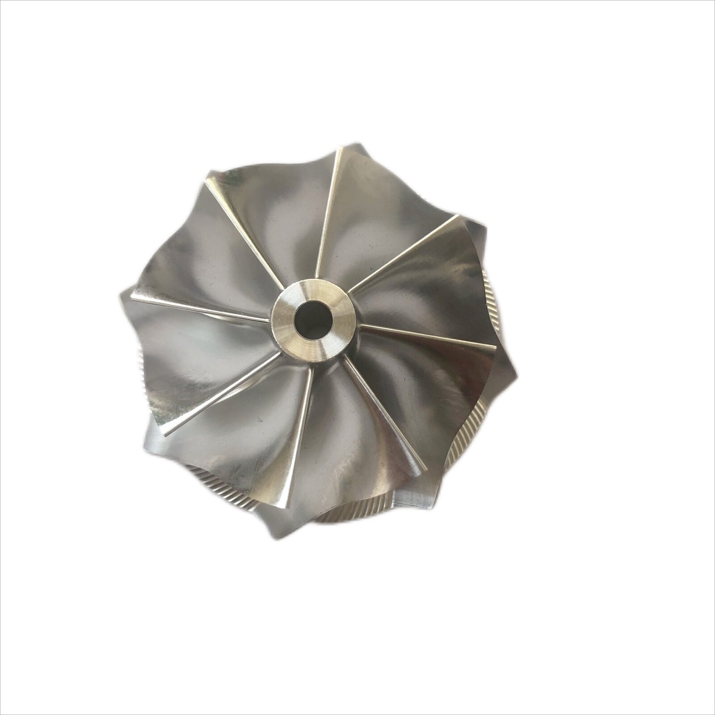 TD03 Reverse 40.00/46.00 mm 8+0 Blade Performance Turbine Billet Compressor Wheel