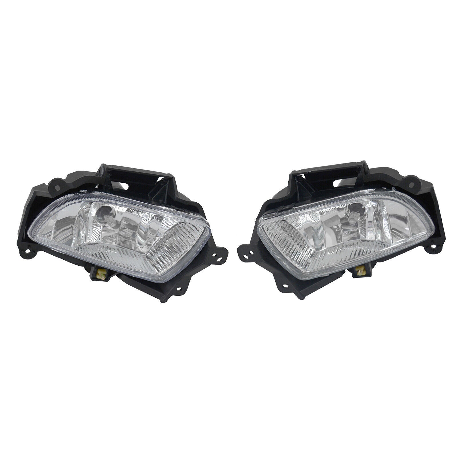 1Pair Clear Lens Driving Fog Light Lamps w/Bulb Fit for Hyundai Sonata 2009-2010