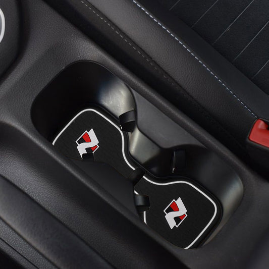Non-Slip Gate Slot Pad for Hyundai I30 I30 N 2017~2022 Accessories Cup Mat WHITE