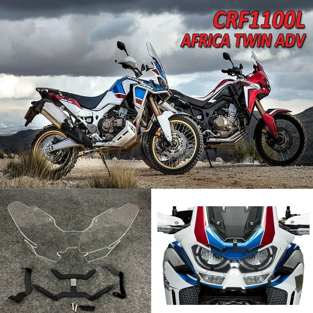 For Africa Twin CRF1100L Motorcycle Headlight Head Light Guard Protector Cover