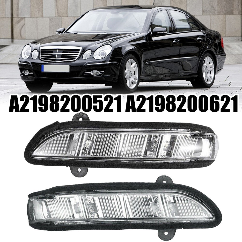 Pair Side Mirror Turn Signal Light Fit for Mercedes-Benz for CL for CLS S E for