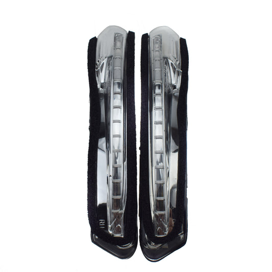 A pair of turn signals for the left and right side view mirrors are applicable to the for Kia Forte 2014-2018.