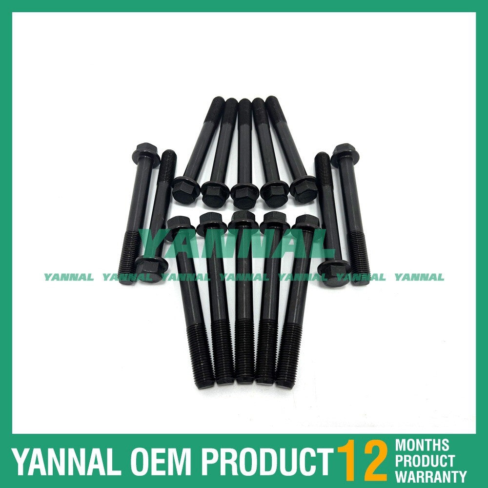 14X cylinder head bolts are suitable for Yanmar 3TN66 engines and 332 415 F915 tractors.