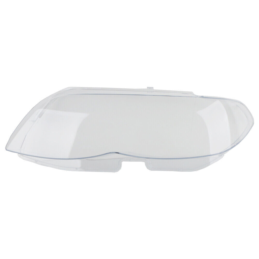 2¡Á F¨¹r for BMW X5 E53 2004-2006 Scheinwerferglas Linse Abdeckung Links+Rechts NEU