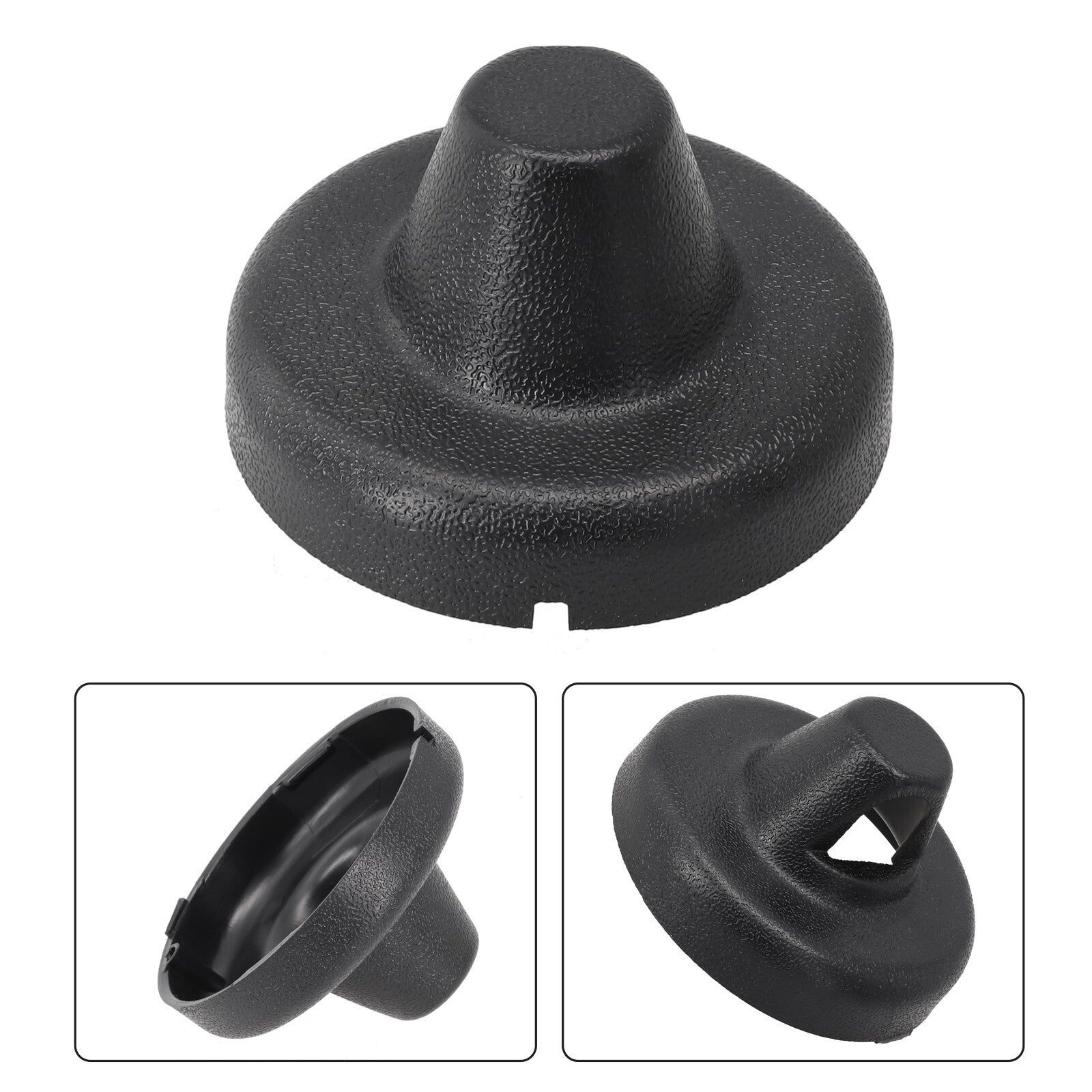 1pcs Antenna Base Cover for Jeep for Wrangler JK J-L JT 2007-22 56040950AE Black