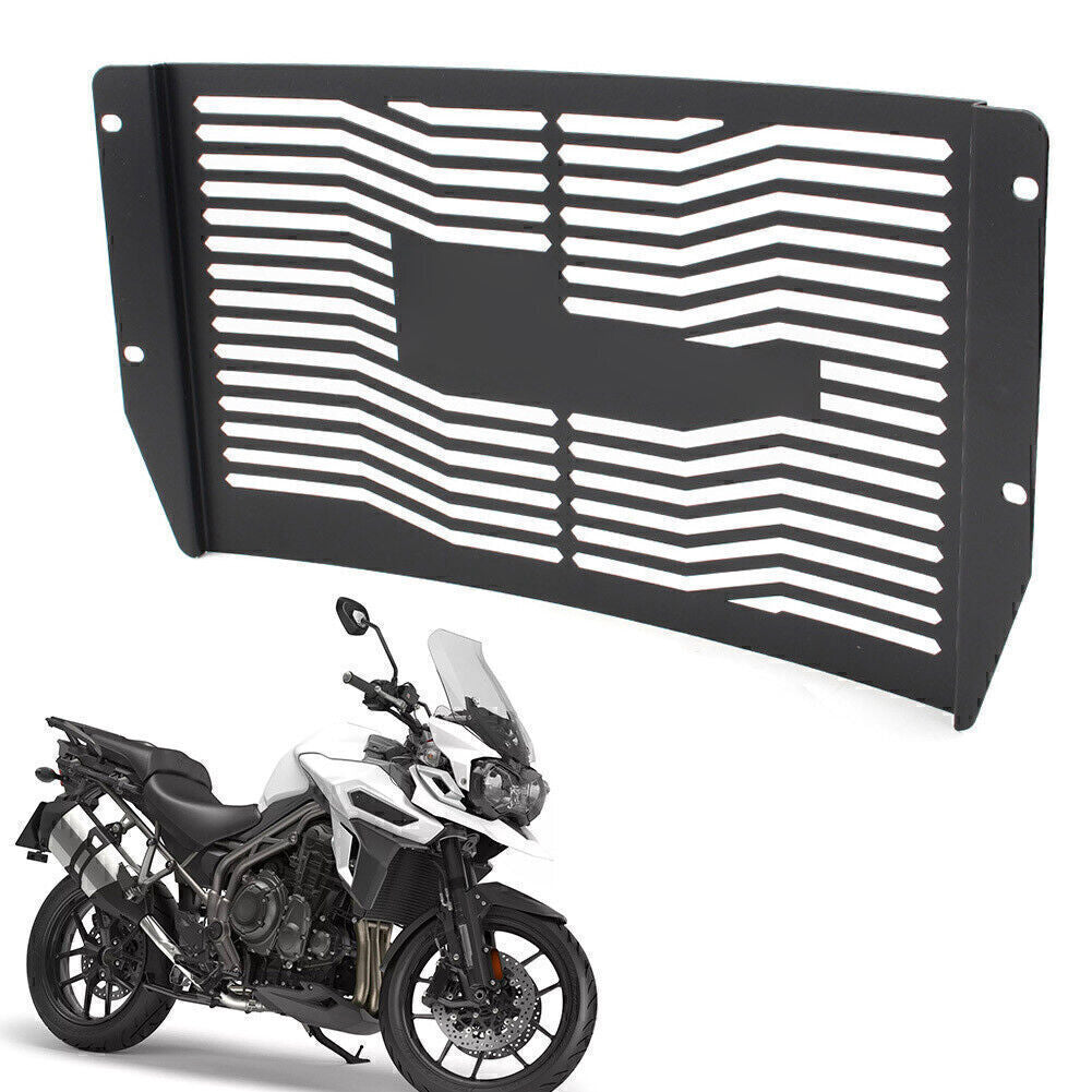 Radiator Guard Protector Grill Cover for TIGER 1200 EXPLORER 2012-2017 Black