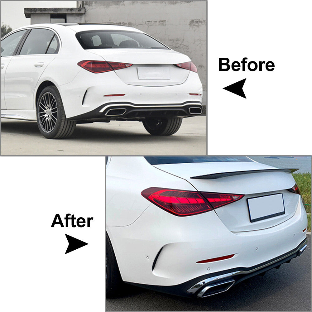 Style Rear Trunk Spoiler Wing for Mercedes-Benz C-Class W206 2022-2023