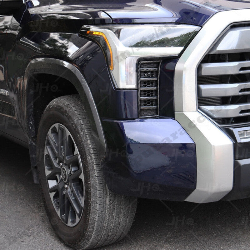 Suitable for 2022 and 2023 for Toyota Tendera, American carbon fiber automotive front air vent cover trim