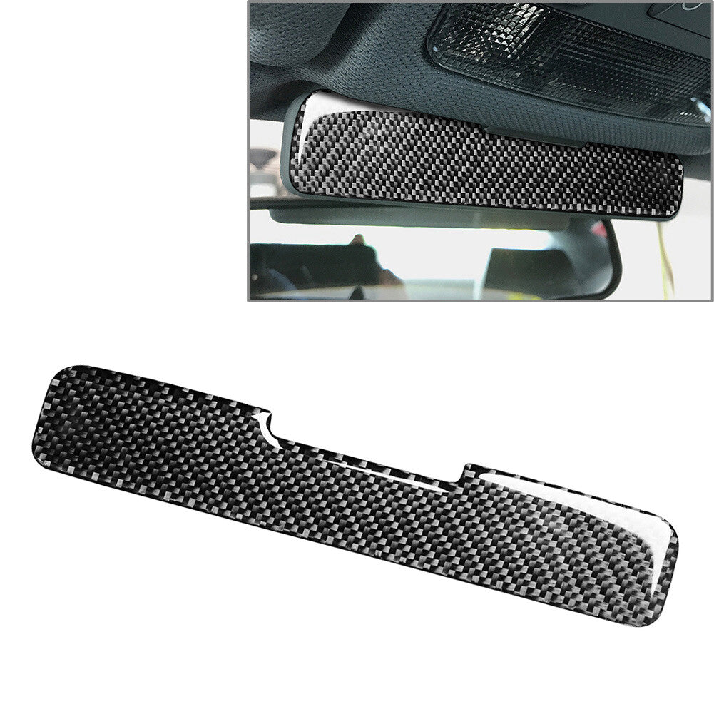 Top Sunshade Sun Visor Baffle Panel Cover Trim Carbon for Audi TT 8N 2001-2006