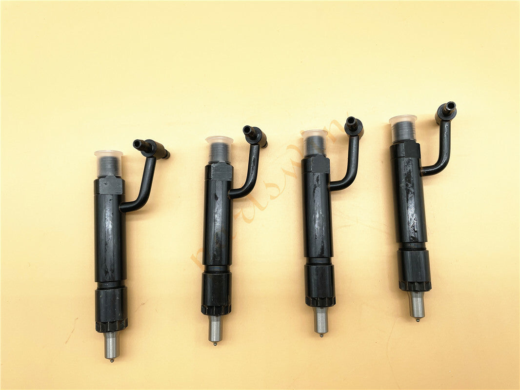 4-pack of new fuel injectors for Yanmar and Komatsu engines 4D84E, 4D88E, and 4TNE88