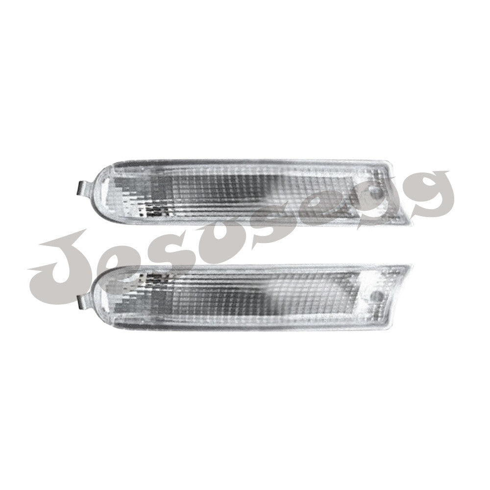 2pcs Front Bumper Fog Light Lamps Housing LH+RH Fit for 1995-1997 for Toyota RAV4