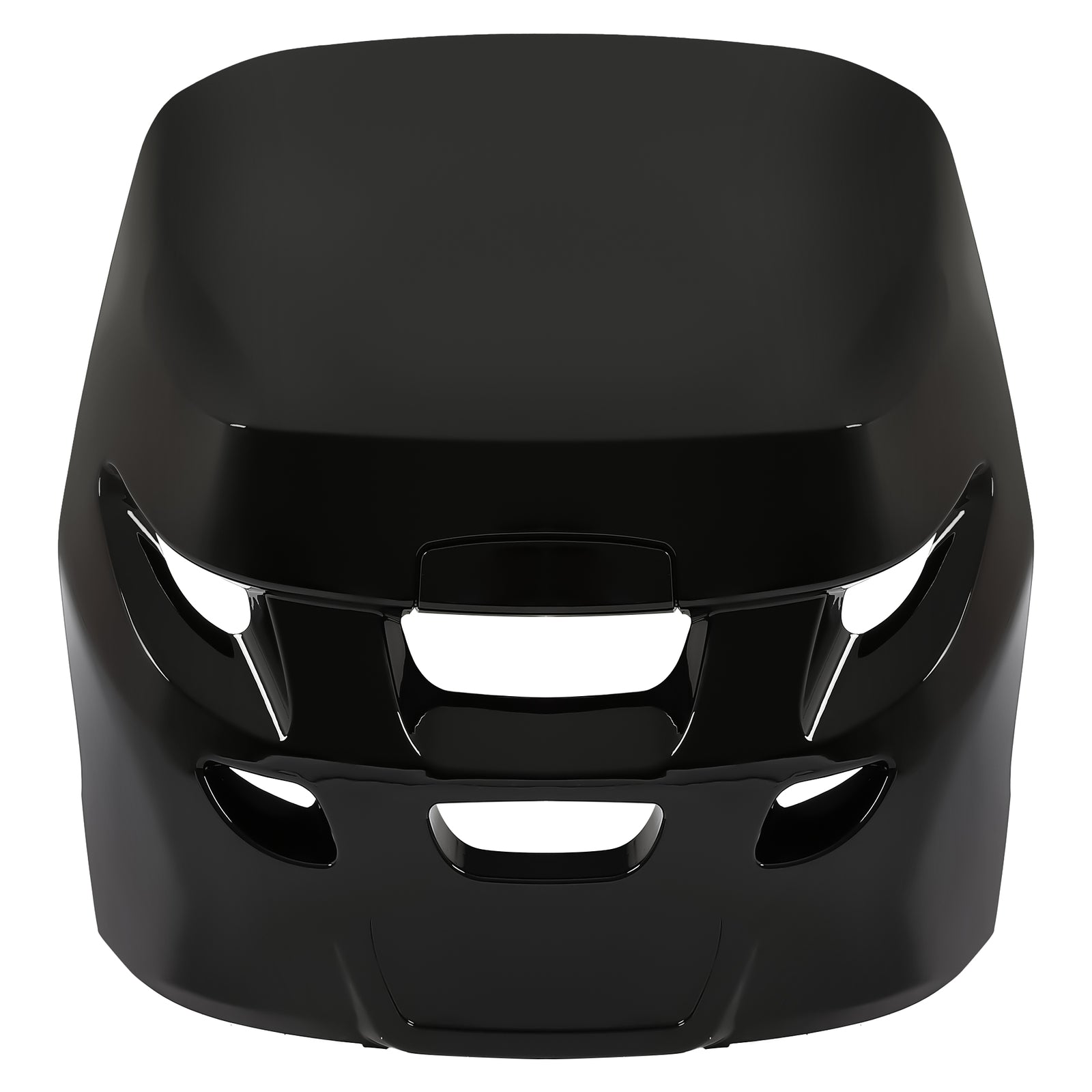 Black 885354T01 ABS Top Cowling Airdam Cap For Verado Engine Cover