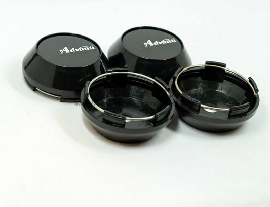 4-piece set of 69mm for Audi black wheel center caps, hubcaps, rim caps, badges 4B0601170A