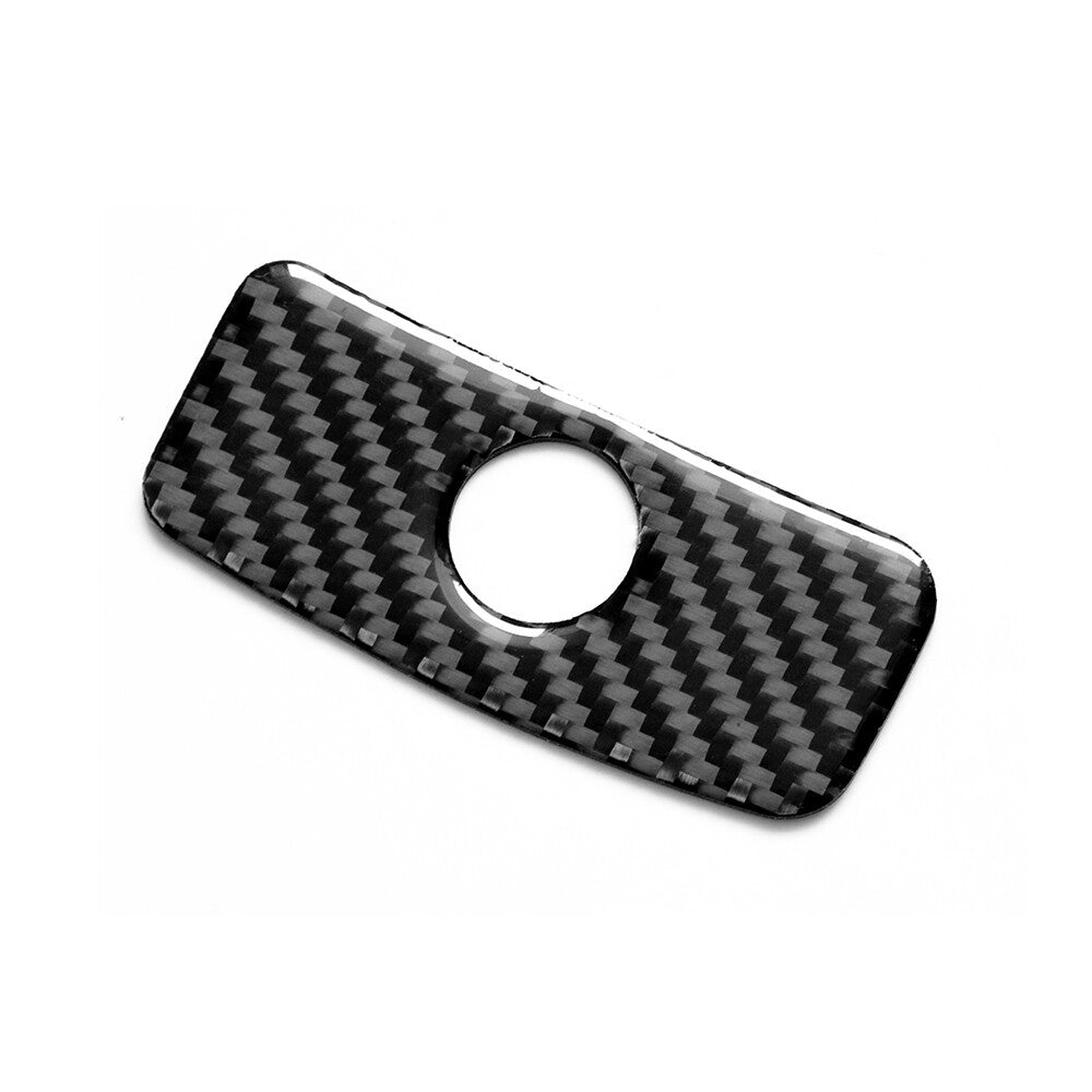 Carbon Fiber Interior Glove Box Handle Cover Trim for Subaru Forester 2013-2018